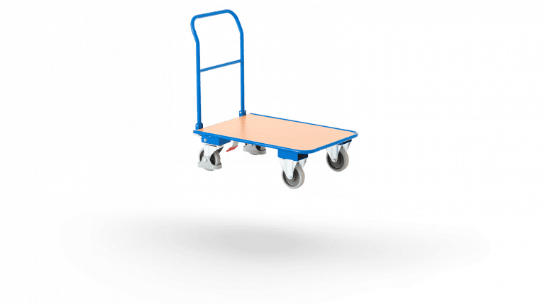 Blue trolley
