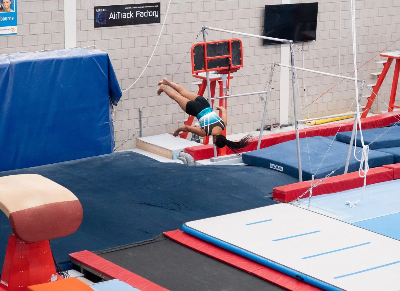 Turnen Tumbling AirBag Pit