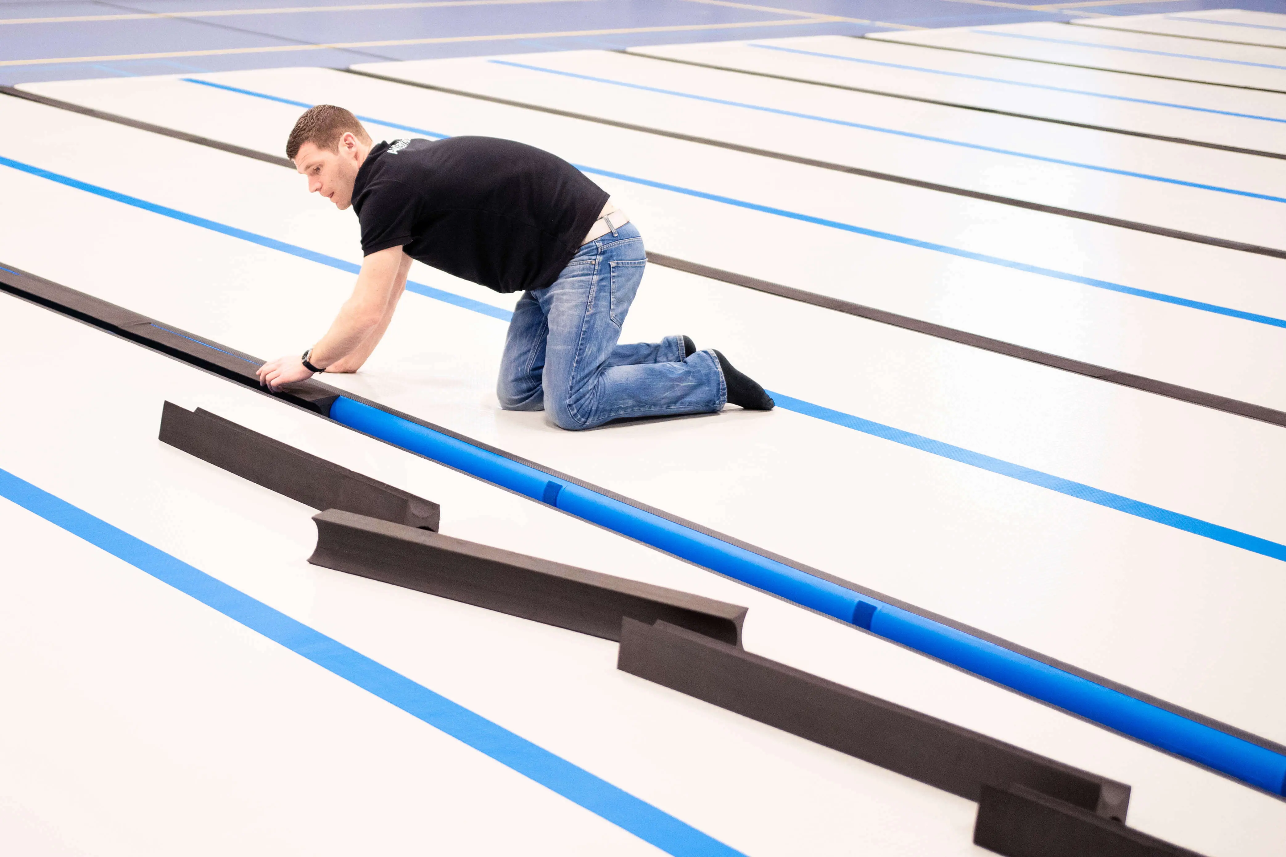 AirTrack Competition floor Setup