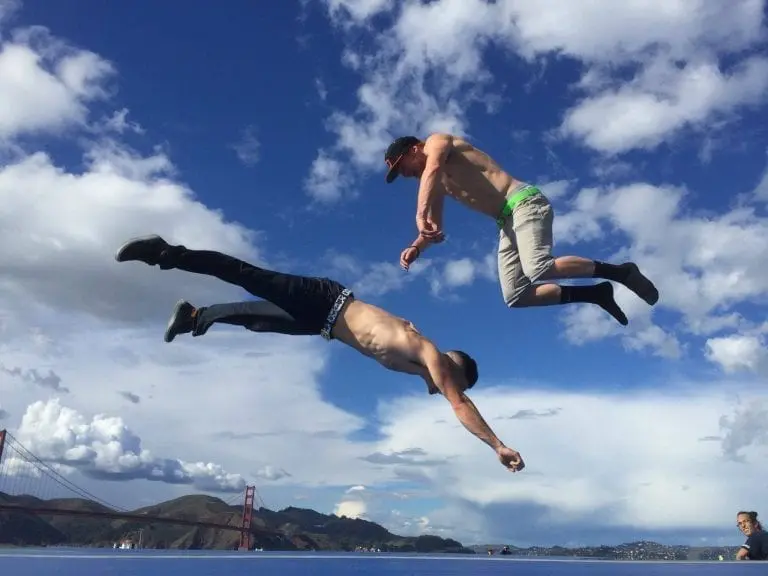 Tricking session airtrick