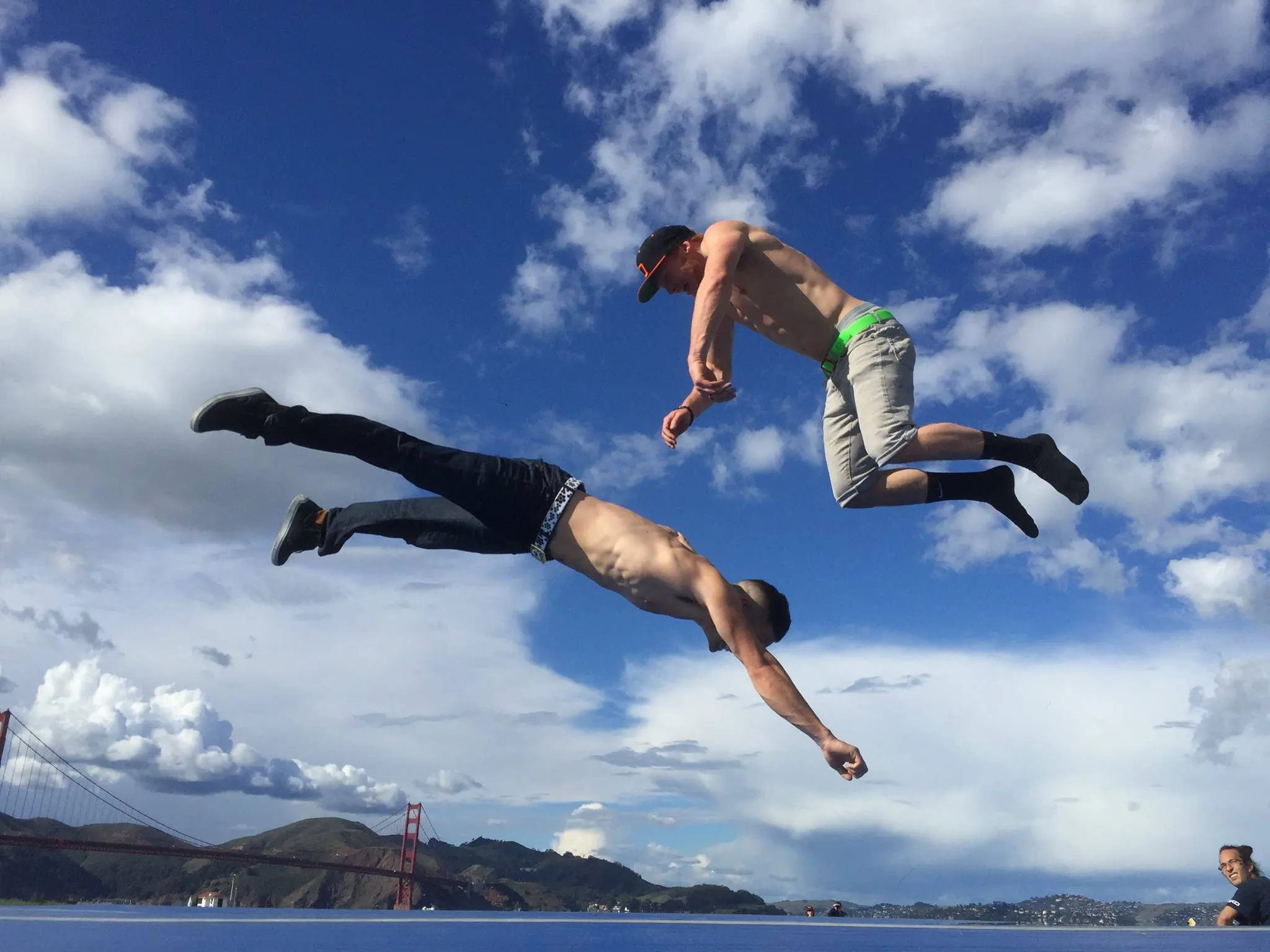 Tricking session airtrick