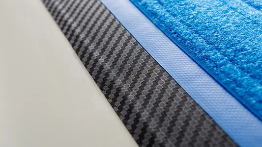 close up of airtrack seam protection