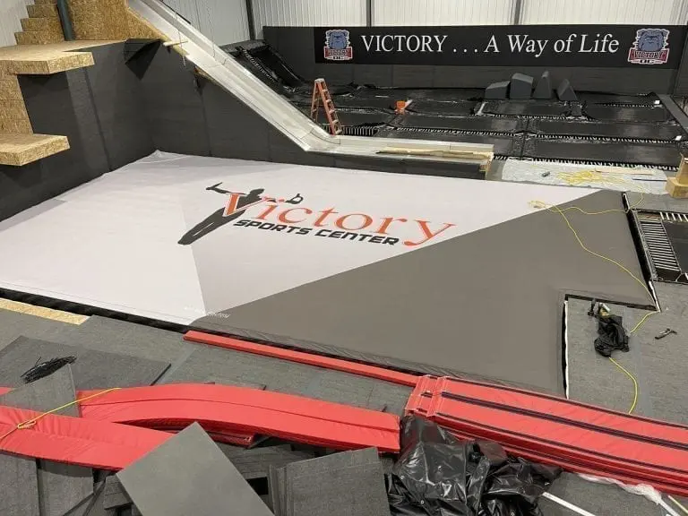 Gymnastics Air Bag Pit